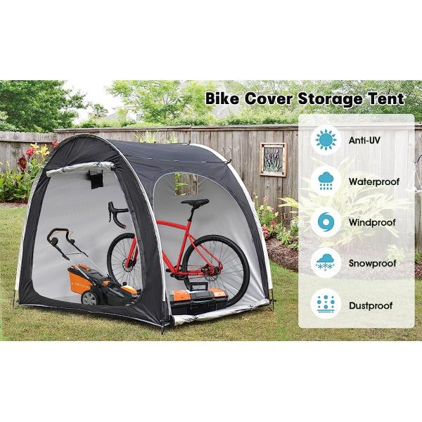 Outdoor Bicycle Storage Room Tent, Bike Cover Storage Outdoor Portable Bicycle Tent, Storage Tent for Home Garden