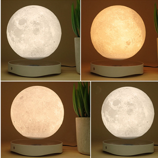 Свет ночи СИД лампы луны магнитной левитации умный небольшой для исследования комнаты прожития ухода за больным