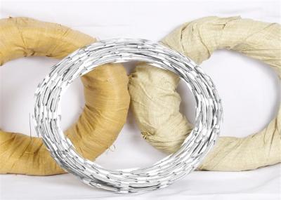 10m Roll Length Galvanized Razor Barbed Wire for airport