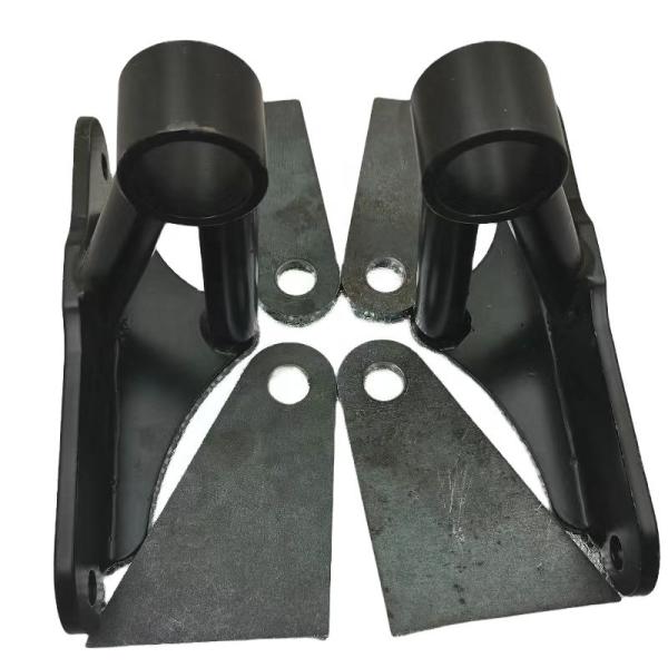 Universal 0.62 Hole Diameter Ford Small Block 289 302 351W Engine Swap Weld-In Motor Mounts Kit with Stainless Steel Construction Width 6.2