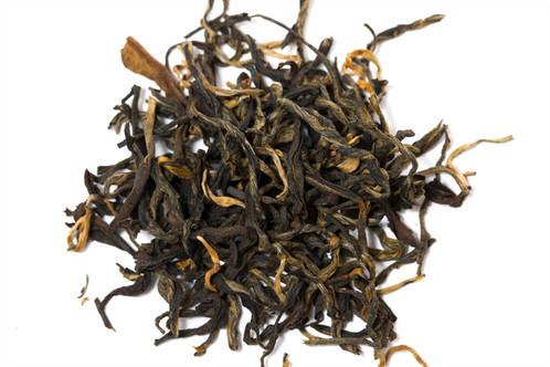 Hair Care Golden Yunnan Black Tea , Double - Fermented Black Gold Tea