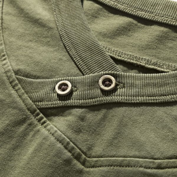 330g Heavy-Duty 100% Cotton Breathable Vintage Knitted Blank Regular Fit Men's Autumn Solid Color Long Sleeve O-Neck T-Shirt OEM