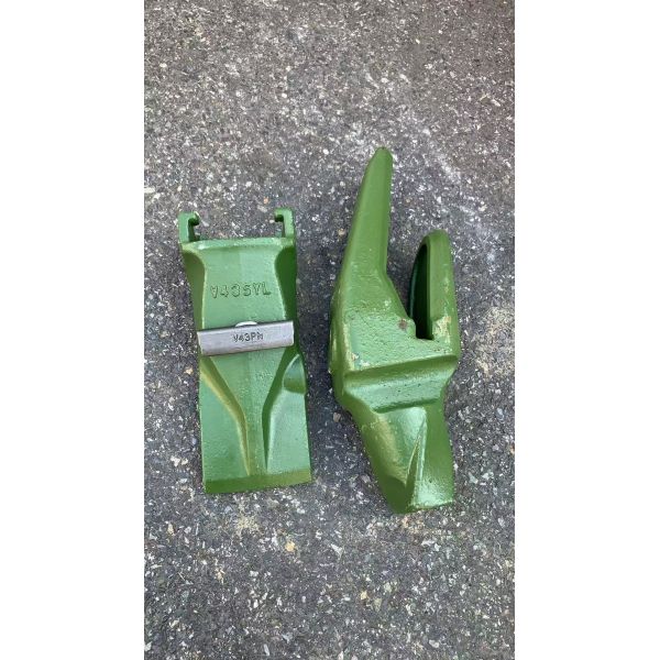 V43 Tooth Seat ESCO Style 35-45 Ton Excavator Bucket Tooth Seat Double Groove Weld-on Type Compatible with V43SYL Tooth Tip