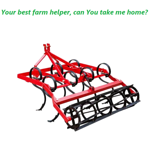 Agricultural Machinery S Tine Cultivator with Roller 2.1m Cultivator Tillage for Tractor 3ZS