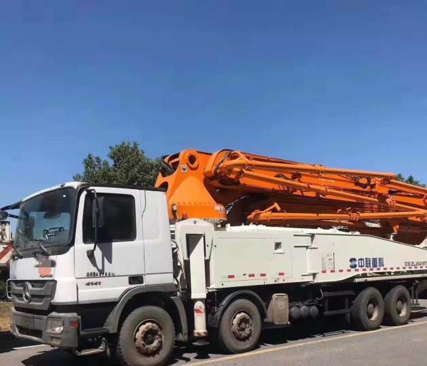 Service après-vente Zoomlion 52m pompe à béton usagée pour équipement lourd d'occasion