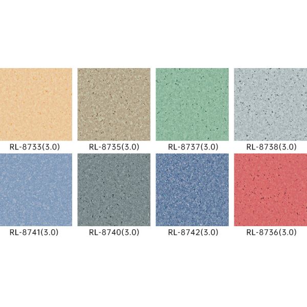 Chemical-Resistant Seamless Homogeneous Vinyl Flooring Engineered for Nursing Home Housekeeping Needs