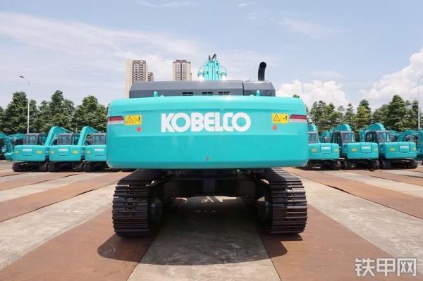 1.9m3 Bucket KobelcoSK460 Second Hand Excavator Machine 46400 Kg Weight