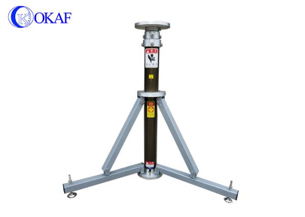 Aluminum Pneumatic Telescopic Antenna Mast 3m Height 6r/ Min Rotation With Tripod
