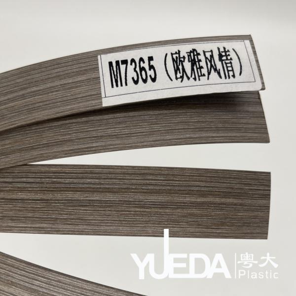 Embossing PVC/ABS Edge Banding Tape Furniture Board Edging Tape Heat Resistance M7365