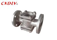 150LB RF Ventilateur de vitre à vue à flanc Indicateur de débit avec fenêtre en double vitre