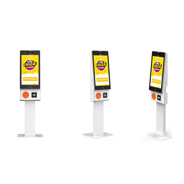 21.5 Inch Ticket Vending Payment Machine Digital Self Ordering Touch Pos Kiosk