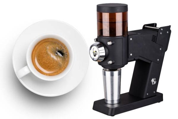 Espresso Grinder Electrical Coffee Beans Mill Machine With Aluminum Body