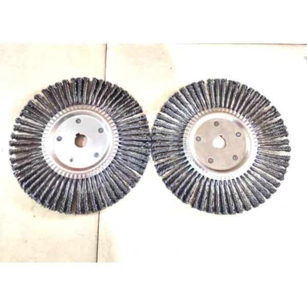 Industrial Supplier 80 Knot 350mm OD Steel Knotted Pipe End Deburring Brush