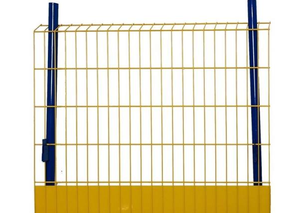 High Security Steel Frame Mesh 50x100mm Edge Protection Fencing