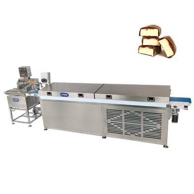 Papa Mini Chocolate Enrober Machine / Small Chocolate Enrobing Line
