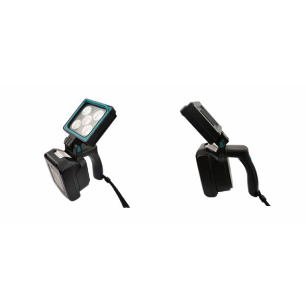 25W Compact Handheld 18V Makita Battery Work Light With Handle For Inspection