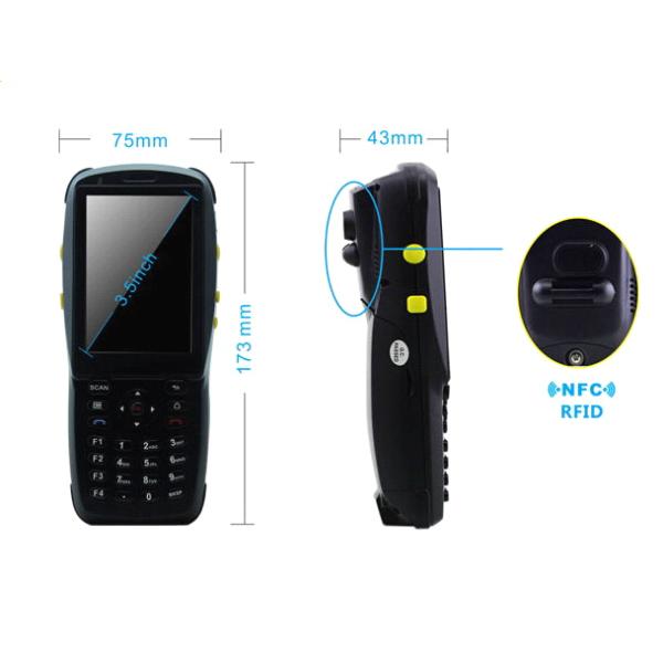 Android handheld pos terminal/PDA reader