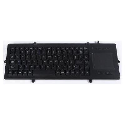 Teclado plástico industrial impermeável de Panelmount USB PS/2 com rato do Touchpad