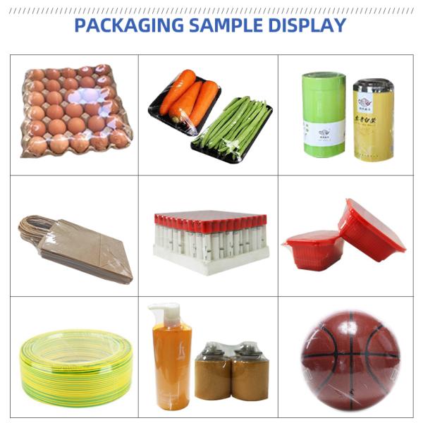 Machinery Hardware Automatic L Bar Sealer Side Sealing Heat Shrink Wrapping Machine