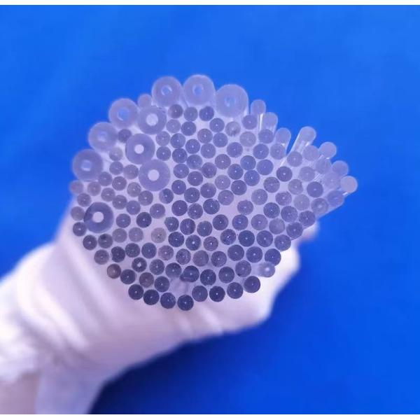 High Temperature Resistant High Purity SiO2 Quartz Glass Capillary Tube with 1mm-5mm OD