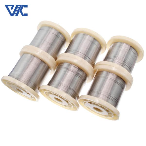 Fios planos austeníticos resistentes à corrosão Cr20Ni80 Níquel-Cromo para equipamentos de laboratório