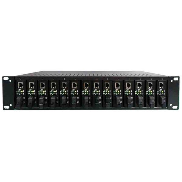 14 слота кладут шасси на полку 2U 19" держателя для автономного конвертера средс