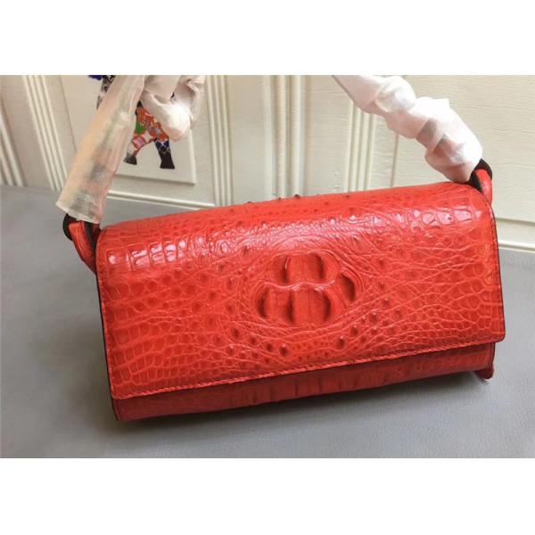 Genuine Crocodile Skin Lady Small Flap Purse Authentic Alligator Leather Women Sling Shoulder Bag Female Cross Body Bag