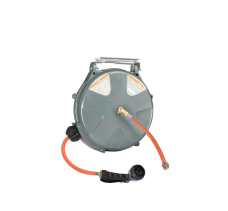 16A High Pressure Light Cord Cable Reel Drums Auto Retractable Air Water Electric hose reel