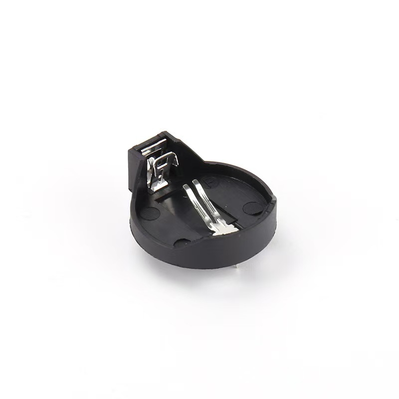 CR2032 button cell holder - horizontal/surface mount