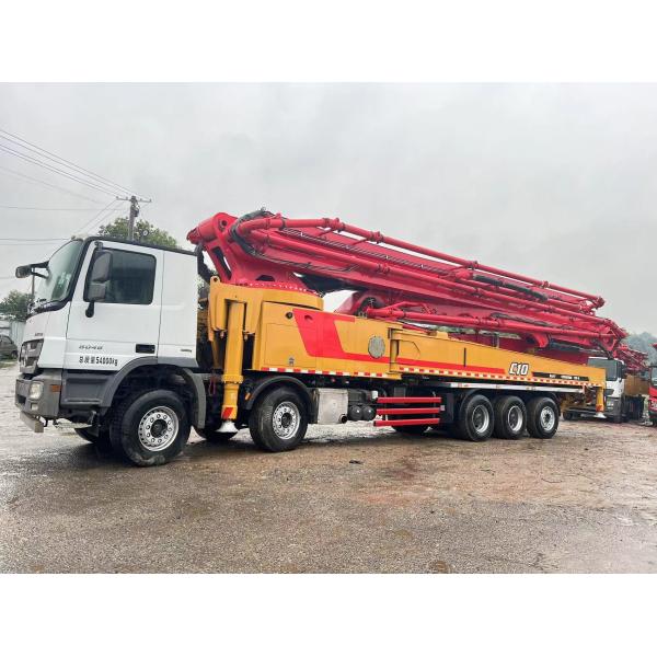 2018 Model Used Concrete Pump Benz Chassis Sany 72 Meter Concrete Pump