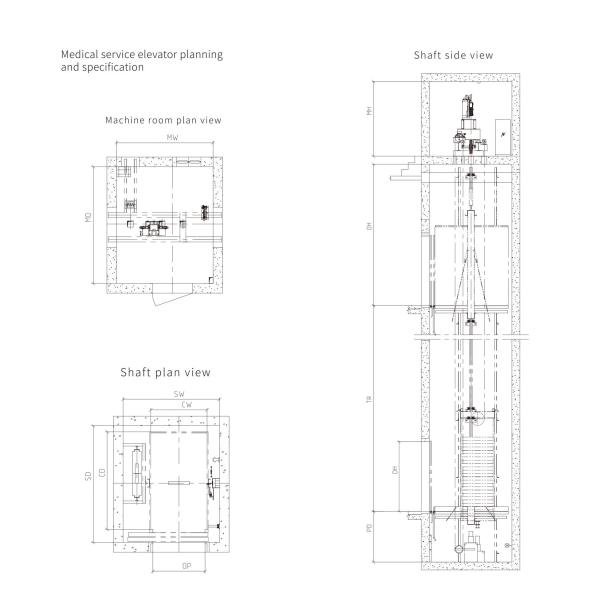 Подъем больницы нержавеющей стали удобного терпеливого лифта больницы СОЛНЕЧНЫЙ