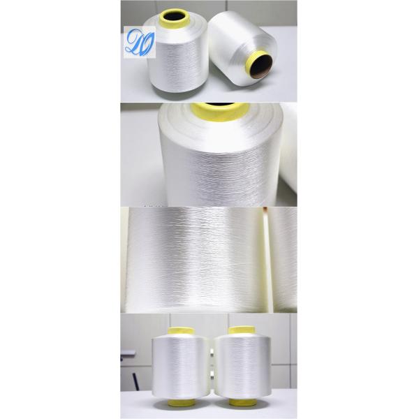 Fil du nylon 6, fil entièrement dessiné bleu du nylon PA 6 100D/36F pour le tricotage