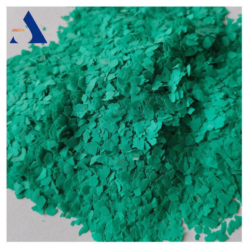 Composite Rock Slices Epoxy Floor Flakes in Different Sizes and Solid Colors for Paint