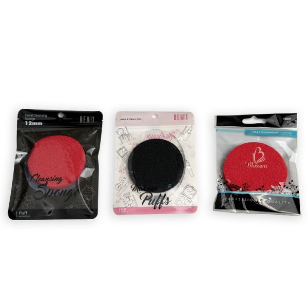 Red EPDM Makeup Sponge Puff Even Beauty Blender Puff Customized