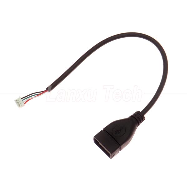 El cable de conector de USB de montaje Hembra a Hombre de JST ZH SH VH PH XH MX