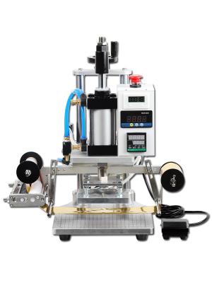 400 degree Plastic Hot Stamping Machine 180x180mm worktable size