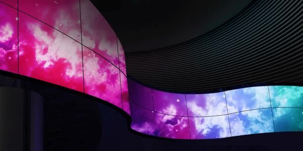 Large Size Flexible Oled Display Module 3840*2160 77 Inch Self Emission