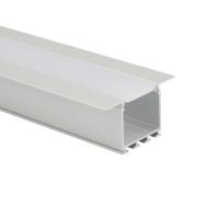 Perfil conduzido de alumínio Recessed com o difusor do PC para o drywall da parede da gipsita