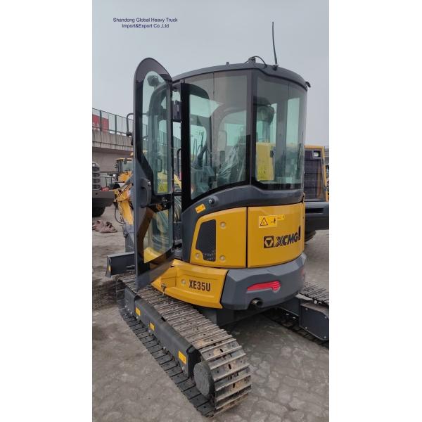 CE Approved XCMG XE35U Mini Excavator with 0.05cbm Bucket and 18.2 kW Engine