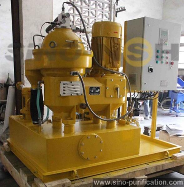 Purificador de óleo centrífugo de desgaseificação 1500L/H do purificador de óleo da turbina