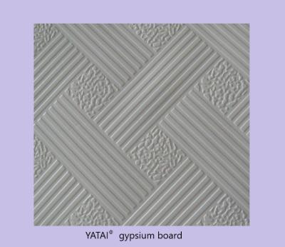 Interior Decoration Polyvinyl Chloride Gypsum Board With Sound Absorption 0.4-0.6