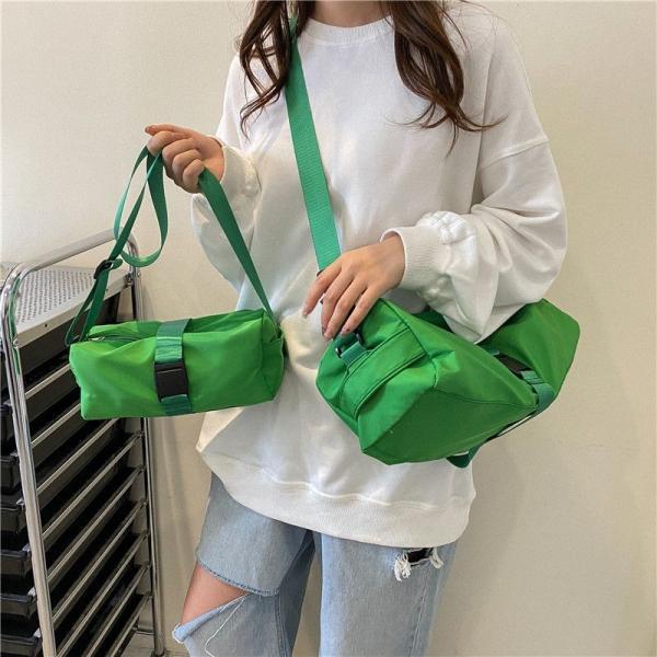 Sports Gym Bag Waterproof Toast Bag Large Capacity Casual Red Oxford Cloth Single Shoulder Messenger Duffel Bag Travel