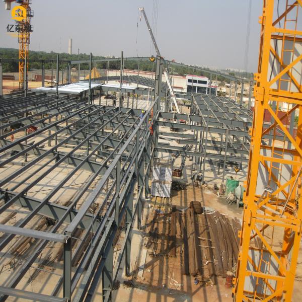 Entrepôts commerciaux de métal préfabriqués entrepôt atelier de construction de cadres en acier