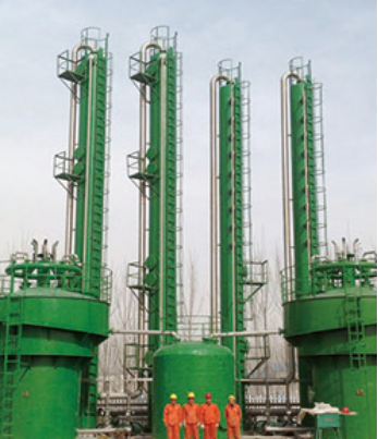 Удаление окисей азота бака для хранения лэндфилл-газа органического удобрения покрытое эмалью оборудованием