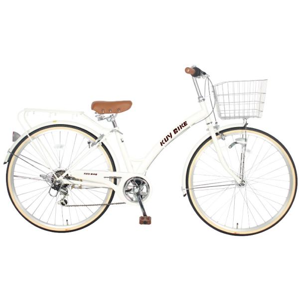 Mulheres e Homens Bicicleta de aço de alto carbono 26/27 polegadas 6 velocidades City Bike