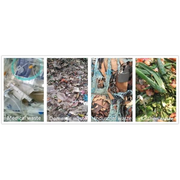 Синий серебряный 500L/H сжигатель для безопасного и устойчивого управления отходами