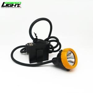 機械的に安全 LED鉱山ランプ Ip68 コード付きキャップランプ