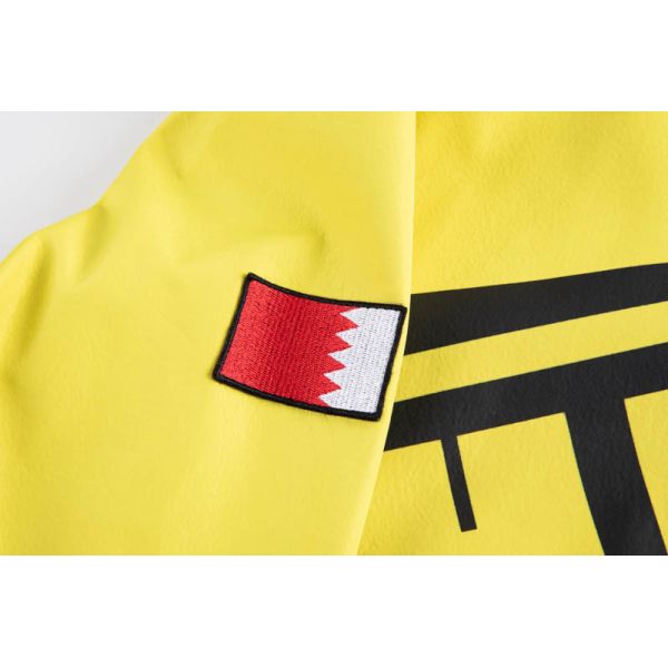 Men's Bold Diagonal Logo Print Fleece Hoodie with Soft Brushed Fleece Lining and Color-Block Design