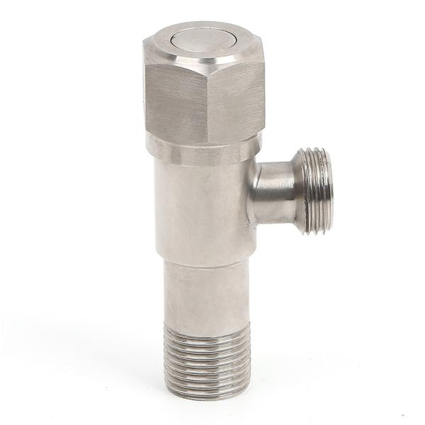 Modern SUS 304 Stainless Steel Water Heater Toilet Water Inlet Stop Valve with Copper Core