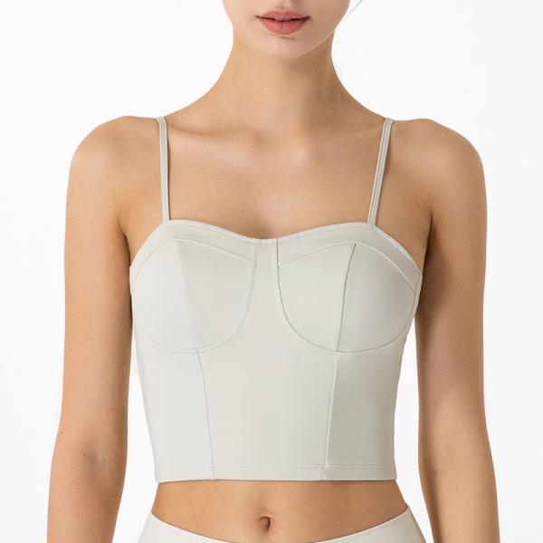 4 colors Solid Color Adjustable Splice Womens Sports Bra Breathable Yoga underwear